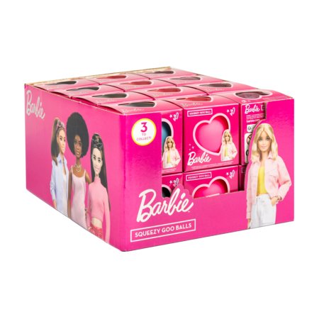 BARBIE saspiežamās neona vai mirdzošās bumbiņas, dažādas, 99-0087-A 