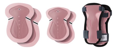 GLOBBER ceļu un elkoņu aizsargu komplekts, rozā, JUNIOR XXS, 540-210 