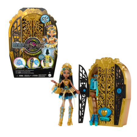 MONSTER HIGH Spocīgie noslēpumi monstru mistērija Kleo, HXH86 