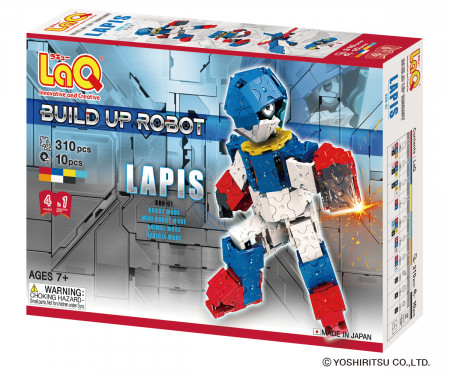 LaQ konstruktors Japoniškas Buildup Robot LAPIS, 4952907003331 4952907003331