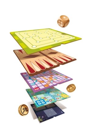 HAPE 22 galda spēļu komplekts 1, E4325A 