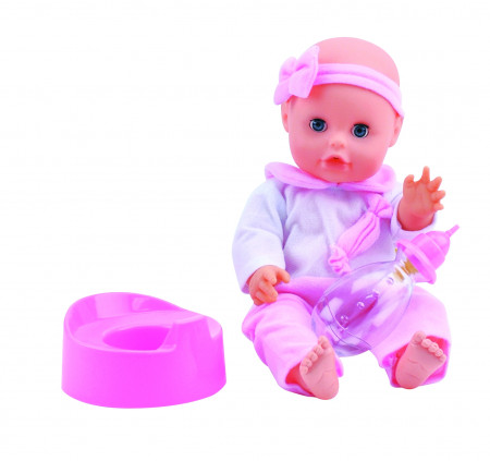 BAMBOLINA lelle ar pudelīti un slapināšanas funkciju, Amore 33cm, BD1807 BD1807