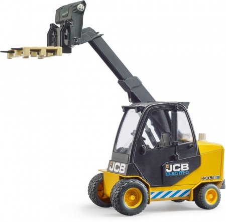 BRUDER JCB teleskopiskais kravas automobilis ar paleti, 02512 02512