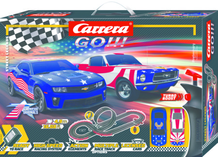 CARRERA GO sacīkšu trase Street Legends 4,9m, 20062601 