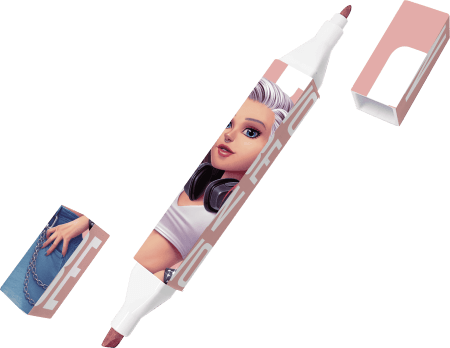 WOW GENERATION marķieri Dual Touchup - izveidojiet savu ainu, WOW00060 