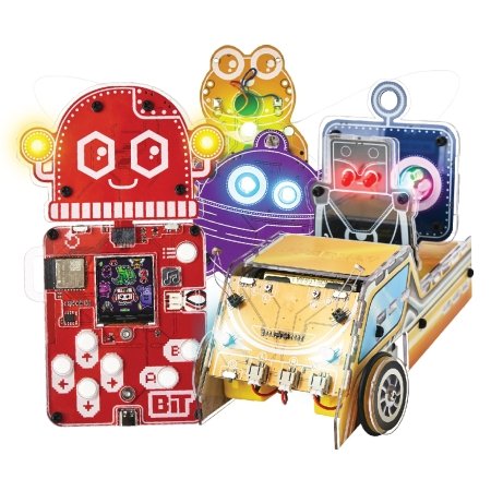 CIRCUITMESS Wacky Robot izglītojošs STEM komplekts Sparkly, CM-SA-SPARKLY 