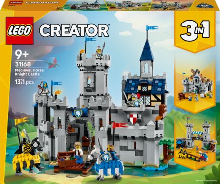 31168 LEGO® Creator Viduslaiku zirgu bruņinieku pils 