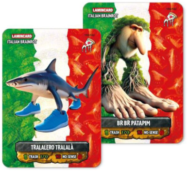 BRAINROT kartes, IBM-50006 