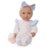 LULLABABY lelle ar pūriņa komplektu, LBY7712Z 