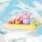 TOOMIES vannas rota?lieta Peppa Pull & Go Pedalo, E73107 E73107C