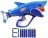 NERF rotaļu pistole Sharkfire, F8645 