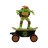 TMNT RC skrituļdēlis ar figūru Cowabunga, 71039 71039
