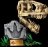 76964 LEGO® Jurassic World  Dinozauru Fosilijas: Tiranozaura Galvaskauss 