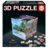 EDUCA 3D puzle Cube Ceļojumi, 216 gab., 20124 