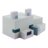 PALADONE MINECRAFT dekoratīvais LED gaismeklis Arctic Fox, PP10557MCFV2 