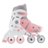 GLOBBER skrituļslidas Learning Skates 2 in 1, izmērs 30–33, pasteļrozā, 783-210 