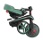 GLOBBER skrejritenis Explorer Trike 4in1, zaļš, 732-104 