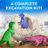 NATIONAL GEOGRAPHIC komplekts Dinosaur Excavation, CRNGDINOPDQINT 