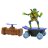 "TMNT RC skrituļdēlis ar figūru ""Half Pipe - Leonardo"", 71034" 71034