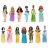 DISNEY PRINCESS lelle  - Jasmine no Aladdin, HLW12 HLW12