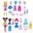 POLLY POCKET lelle ar apģērbiem un aksesuāriem, HKW10 