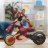 AVENGERS figūra ar motociklu Bend and Flex, F02445L0 F02445L0