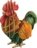 MAKEBUG 3D papīra puzle rooster, MB-D-0015 
