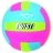JOHN TWIST volejbola bumba, 220 mm, assort., 52636R  