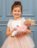 LULLABABY lelle ar gaiši rozā blūzīti, LBY7270Z 