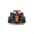BBURAGO 1:24 automašīnas modelis ar displeja lodziņu F1 McLaren MCL38, 18-28033 