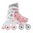GLOBBER skrituļslidas Learning Skates 2 in 1, izmērs 30–33, pasteļrozā, 783-210 