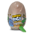 CRACKIN EGGS mini plīša rēcošais dinozaurs Jurassic Friends, sortiments, SK014D2 