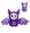 KEEL TOYS Plīša sikspārnis 13 cm asorti, EH3880 