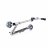GLOBBER skrejritenis Flow Element Comfort Lights, sudraba, 727-130 727-130