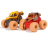 MONSTER JAM MINI JAMS palaišanas trase ar 2 transportlīdzekļiem Boneyard Blaster, 6069711 