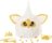 FURBY plīša rotaļlieta Gold Glam, G1938UU0 