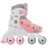 GLOBBER skrituļslidas Learning Skates 2 in 1, izmērs 30–33, pasteļrozā, 783-210 