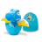 CRACKIN EGGS plīša rēcošais dinozaurs Dino Ice, sortiments, SK003A1 
