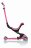 GLOBBER skrejritenis Go Up Deluxe Lights, deep pink, 646-110 646-110