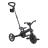 GLOBBER skrejritenis Explorer Trike 4in1, melni pelēks, 732-120 