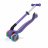 GLOBBER skrejritenis Junior Foldable Fantasy Lights, violets, 437-103 437-103