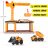 SIMBA DICKIE TOYS VOLOVO celtniecības stacijas komplekts, 203726009 203726009
