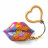 S.W.A.K. atslēgu piekariņš Glitz ‘N’ Glam kiss glitz ar skaņu, 4119 4119