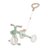 GLOBBER mācību trīsritenis Learning Trike 3in1 Plus, pistāciju, 738-109 