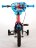 VOLARE Spiderman velosipēds 12" Diamond, 21254-CH-NL 21254-CH-NL