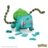 MEGA CONSTRUX POKEMON būvē un rādi Bulbasaur, GVK83 GVK83