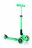 GLOBBER skrejritenis Junior Foldable Light, smaragda zaļš 437-107 437-107
