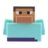 PALADOME MINECRAFT vannas pīle Stīvs, PP10509MCFV2 