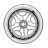 GLOBBER riteņu komplekts PRIMO/EVO/ELITE/FLOW 12 121 mm 526-008