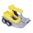 PAW PATROL lielā kravas automašīna Mega Rubble, 6064242 6064242
